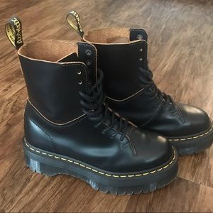 JADON DECON Dr. Martens Smooth Leather Platform